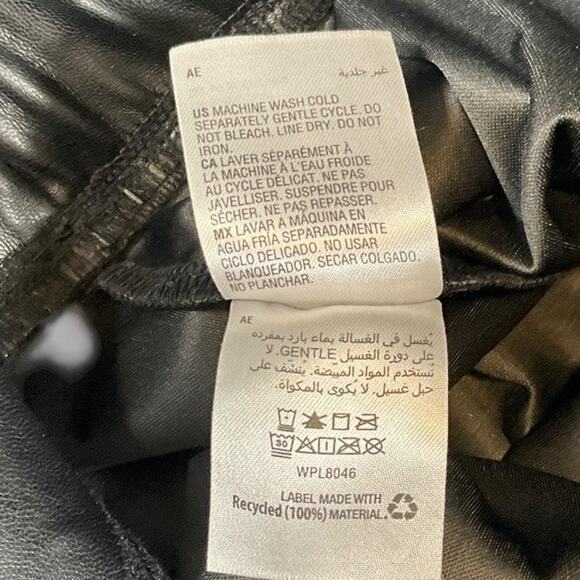 I.N.C International Concepts Women's High Rise Faux Leather Pants Size 8 Skinny - Picture 8 of 9